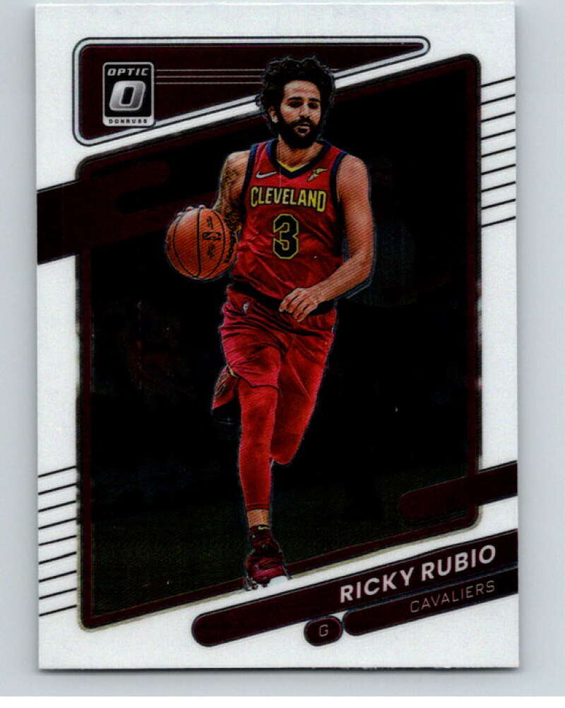 2021-22 Donruss Optic #134 Ricky Rubio Cleveland Cavaliers V86887 Image 1