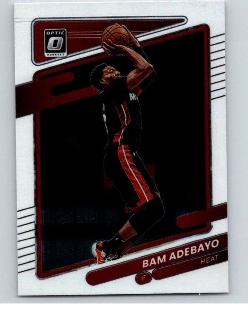 2021-22 Donruss Optic #148 Bam Adebayo Miami Heat V86895 Image 1
