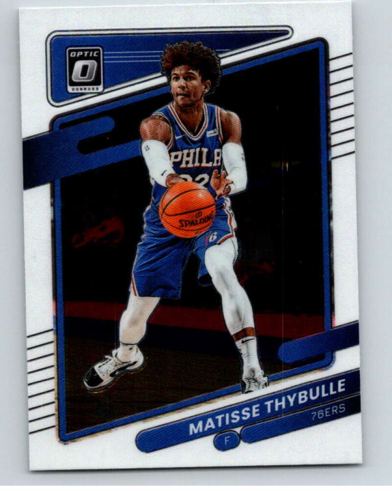2021-22 Donruss Optic #150 Matisse Thybulle Philadelphia 76ers V86900 Image 1