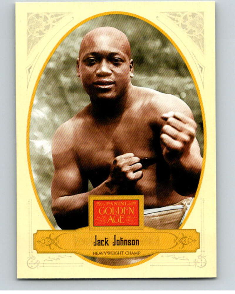 2012 Panini Golden Age #3 Jack Johnson V86903 Image 1