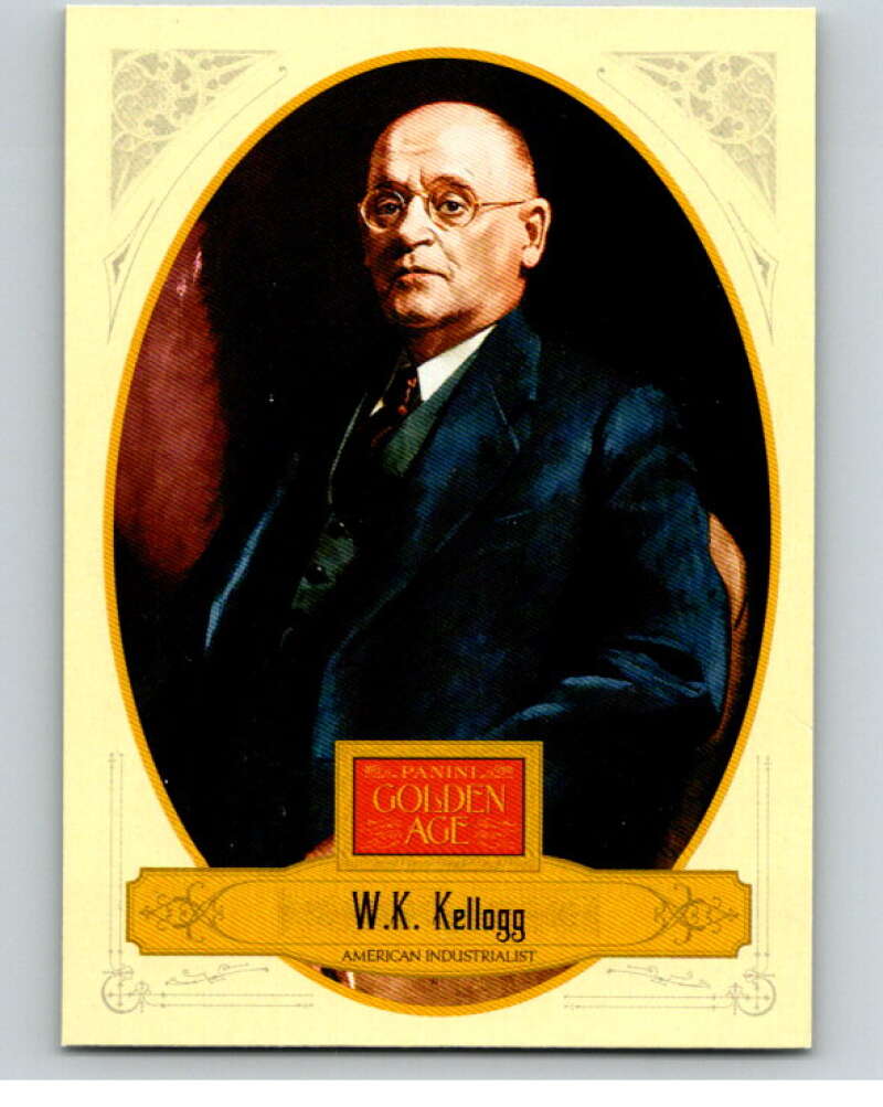 2012 Panini Golden Age #8 W.K. Kellogg V86907 Image 1