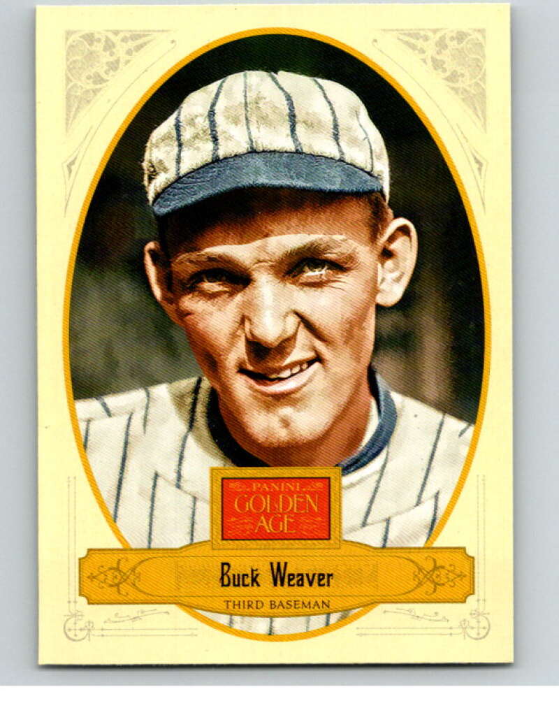 2012 Panini Golden Age #11 Buck Weaver V86912 Image 1