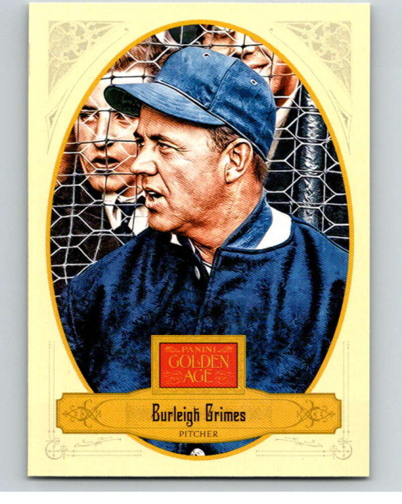 2012 Panini Golden Age #19 Burleigh Grimes V86918 Image 1