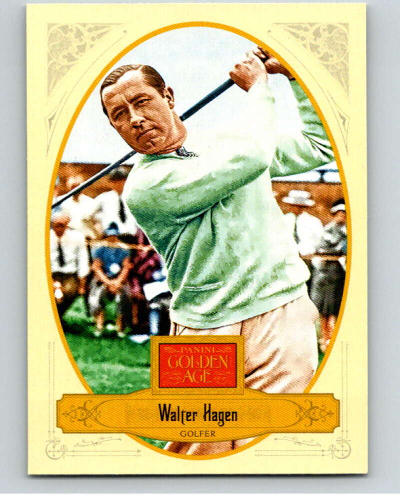 2012 Panini Golden Age #25 Walter Hagen V86923 Image 1