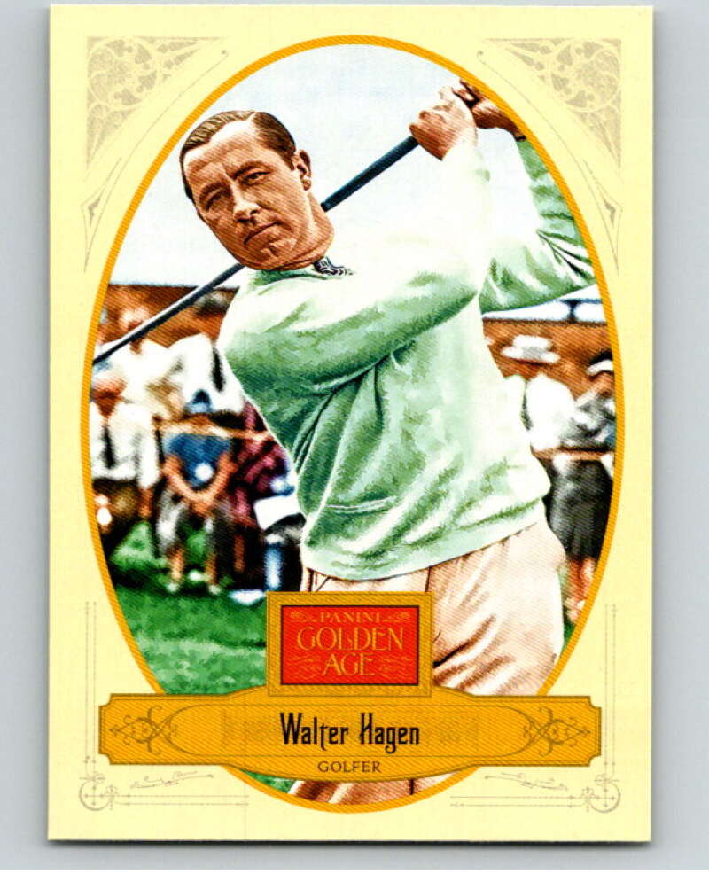 2012 Panini Golden Age #25 Walter Hagen V86924 Image 1