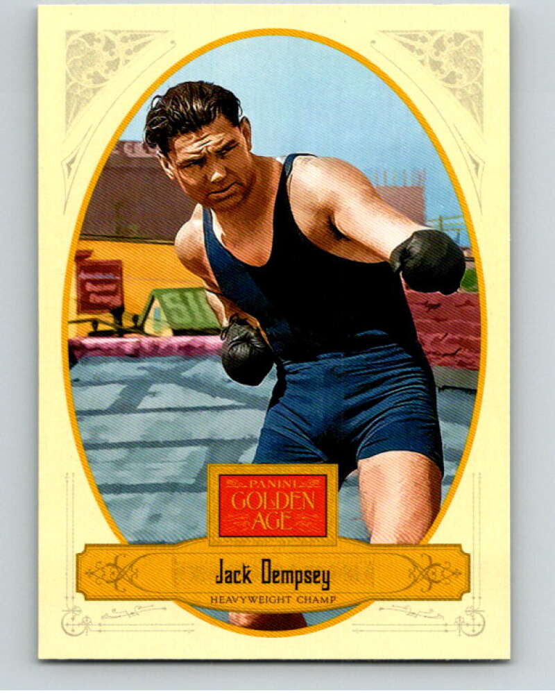 2012 Panini Golden Age #26 Jack Dempsey V86925 Image 1