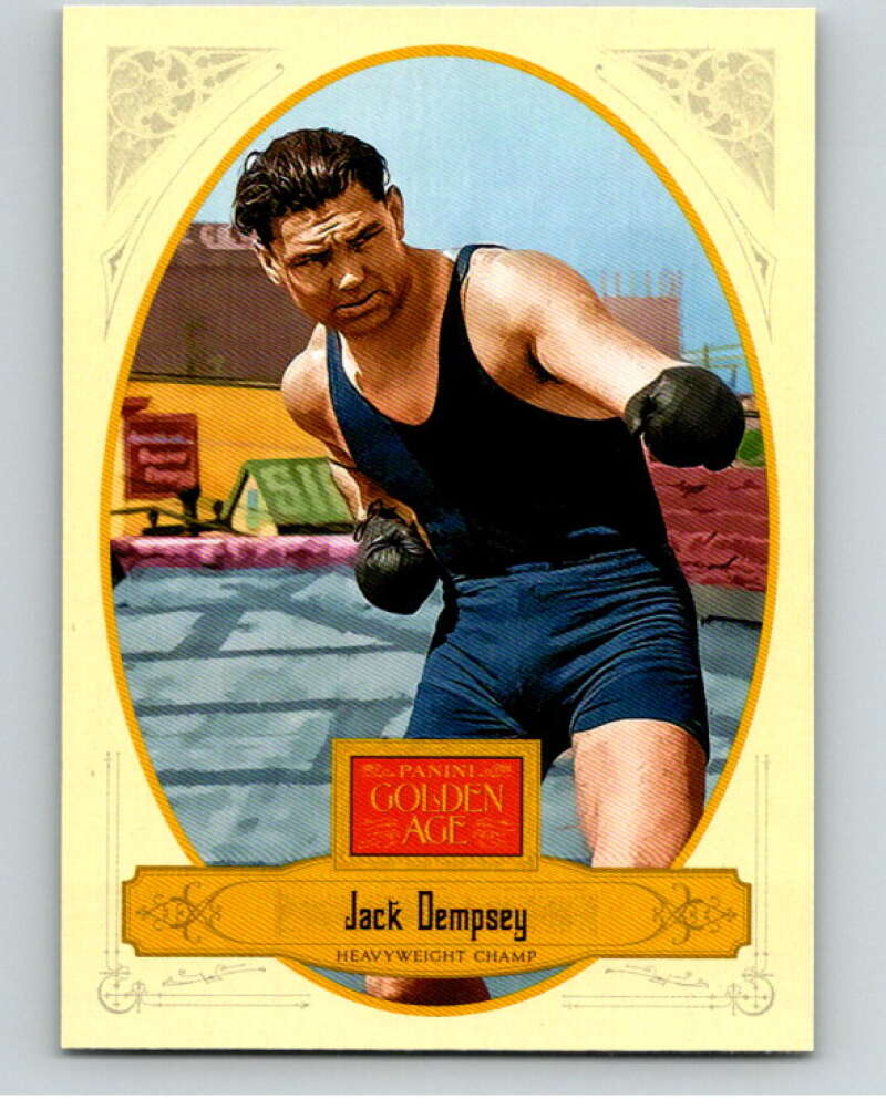 2012 Panini Golden Age #26 Jack Dempsey V86926 Image 1