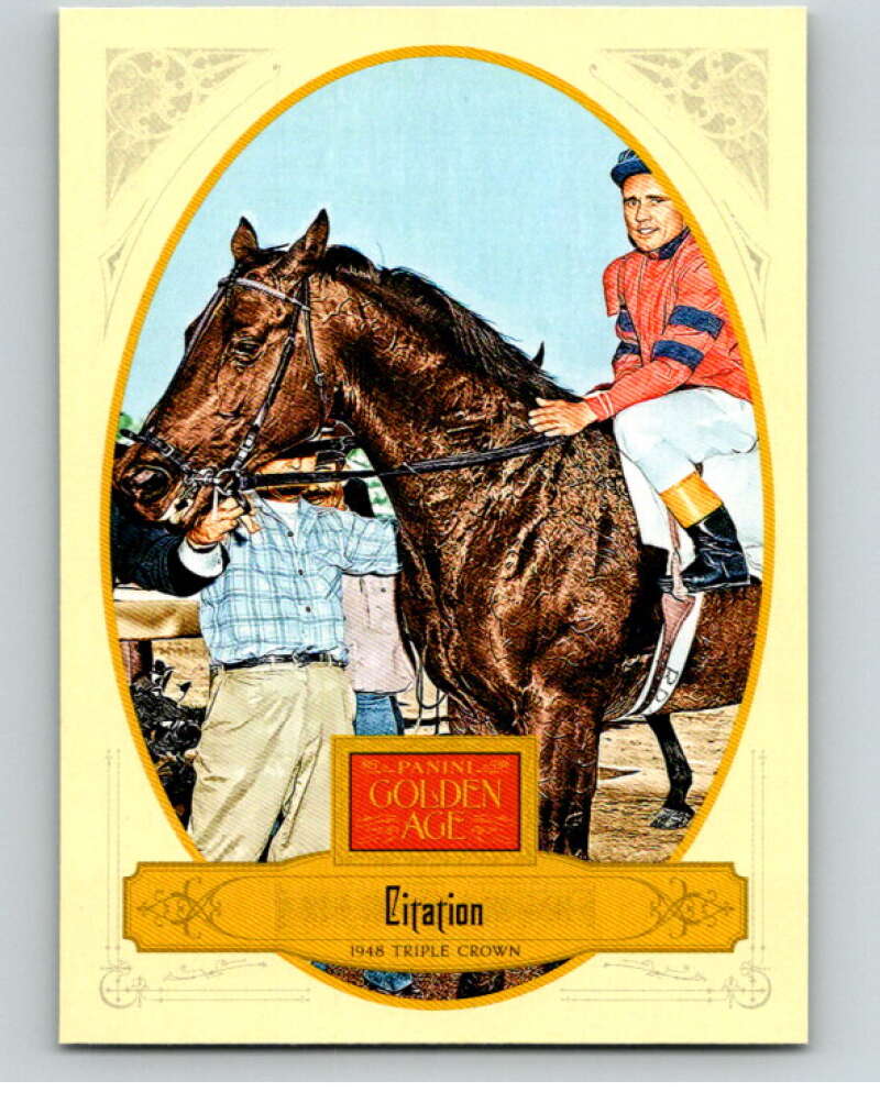 2012 Panini Golden Age #37 Citation V86938 Image 1