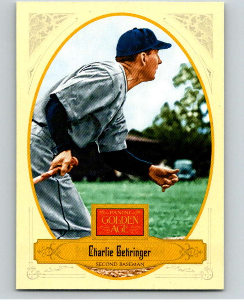 2012 Panini Golden Age #39 Charlie Gehringer V86941 Image 1