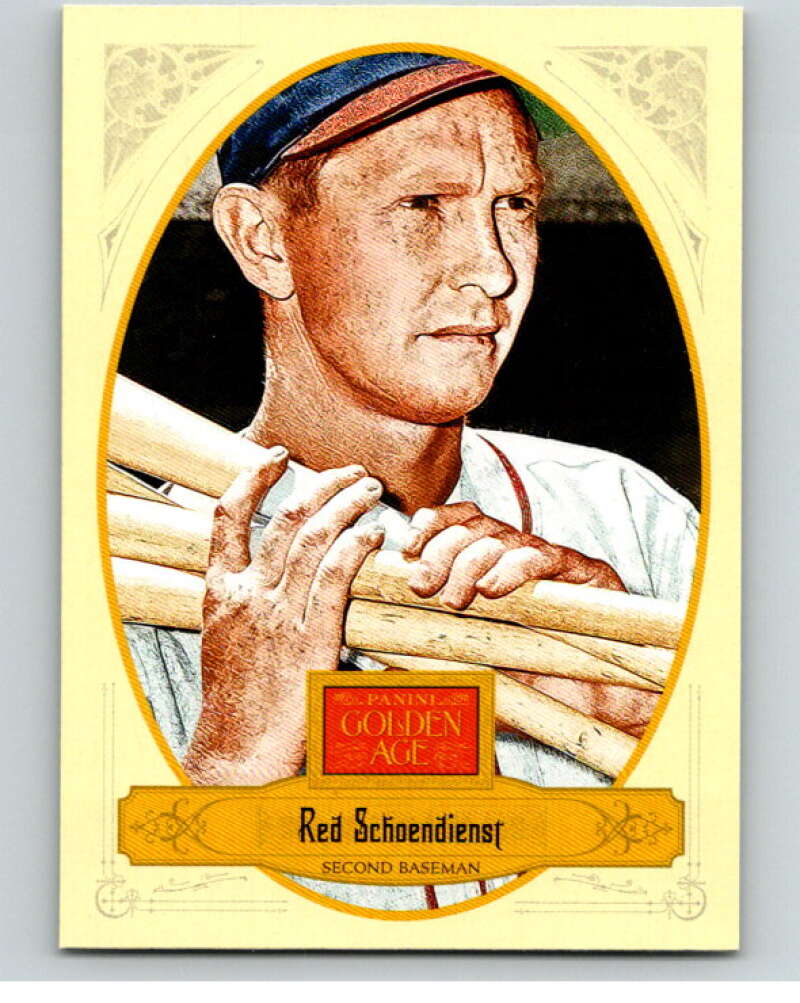 2012 Panini Golden Age #66 Red Schoendienst V86967 Image 1