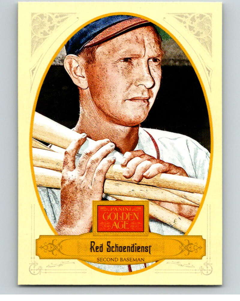 2012 Panini Golden Age #66 Red Schoendienst V86968 Image 1