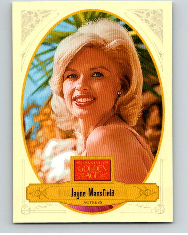 2012 Panini Golden Age #72 Jayne Mansfield V86976 Image 1