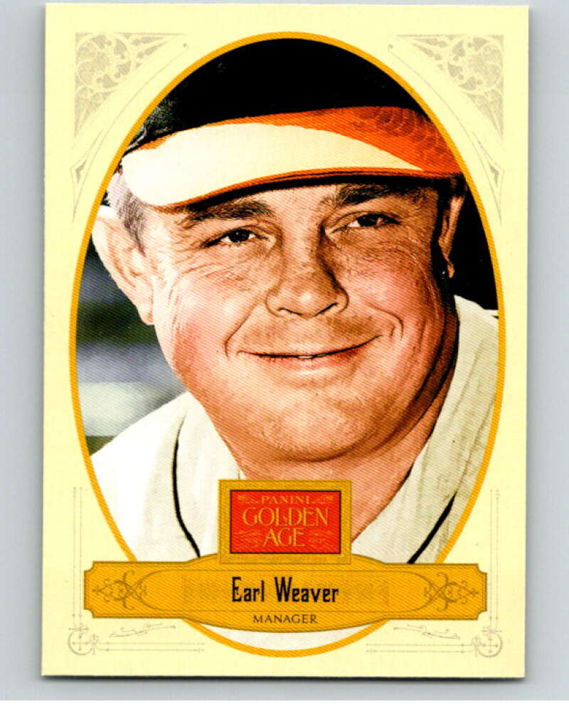 2012 Panini Golden Age #91 Earl Weaver V86993 Image 1