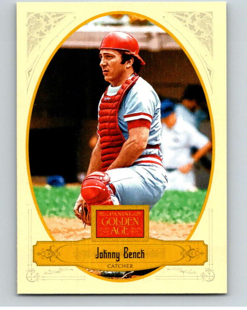 2012 Panini Golden Age #117 Johnny Bench V87013 Image 1