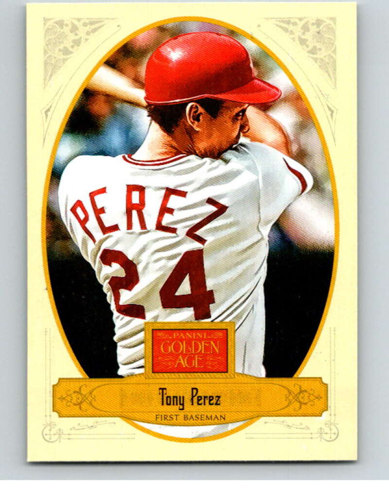 2012 Panini Golden Age #119 Tony Perez V87015 Image 1