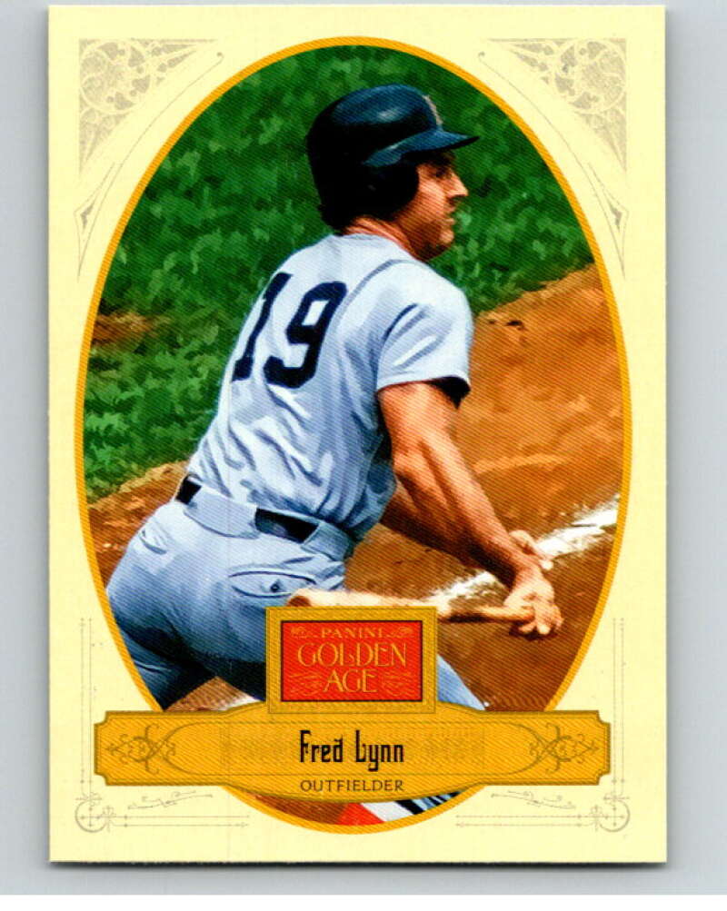 2012 Panini Golden Age #127 Fred Lynn V87025 Image 1