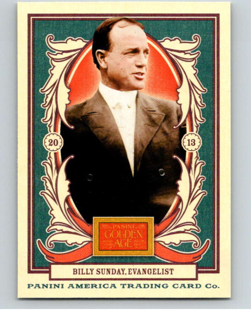 2013 Panini Golden Age #2 Billy Sunday V87046 Image 1