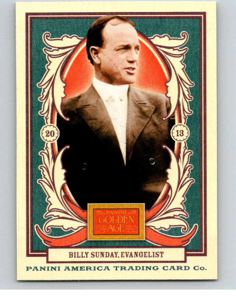 2013 Panini Golden Age #2 Billy Sunday V87047 Image 1