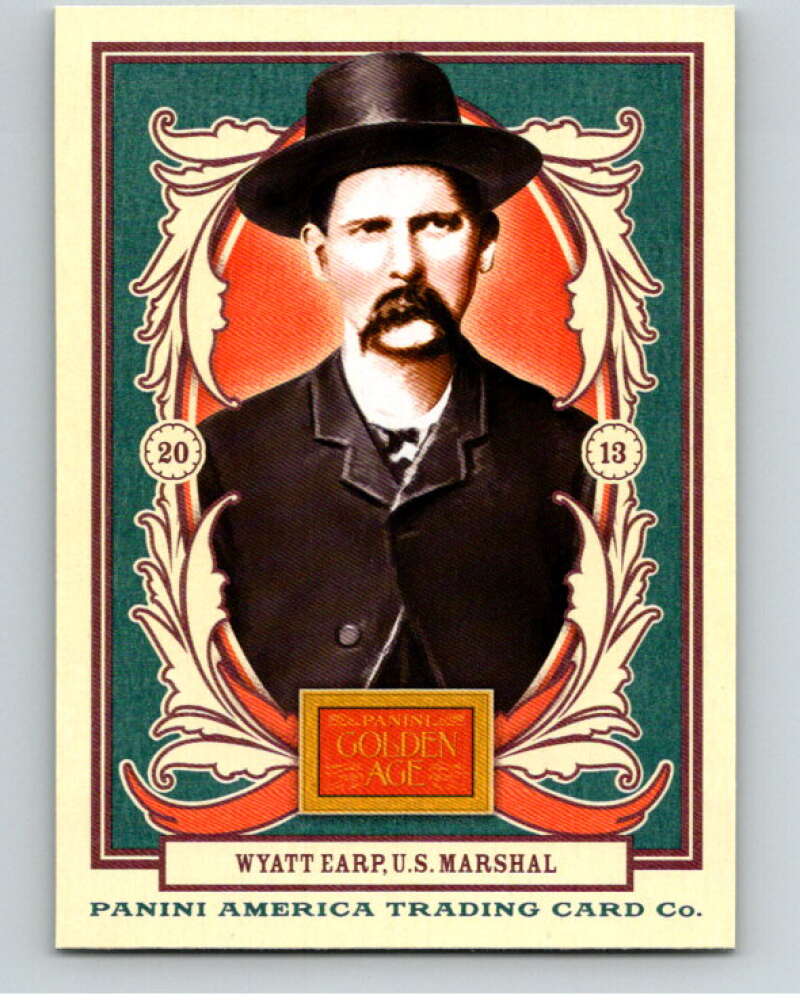 2013 Panini Golden Age #4 Wyatt Earp V87048 Image 1