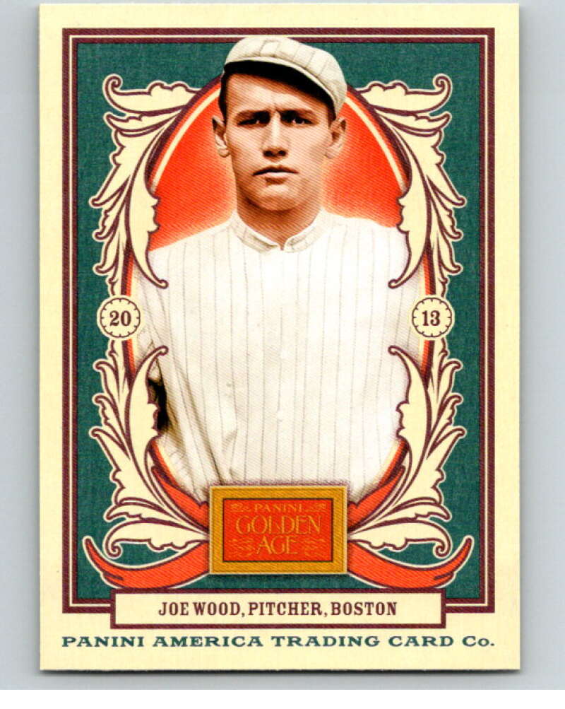 2013 Panini Golden Age #5 Joe Wood V87049 Image 1