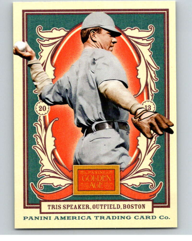 2013 Panini Golden Age #13 Tris Speaker V87055 Image 1