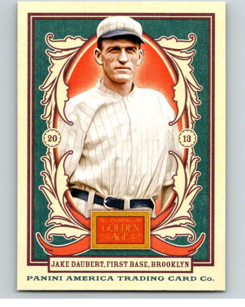 2013 Panini Golden Age #19 Jake Daubert V87060 Image 1