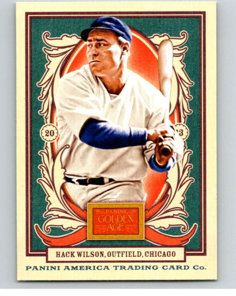 2013 Panini Golden Age #32 Hack Wilson V87070 Image 1