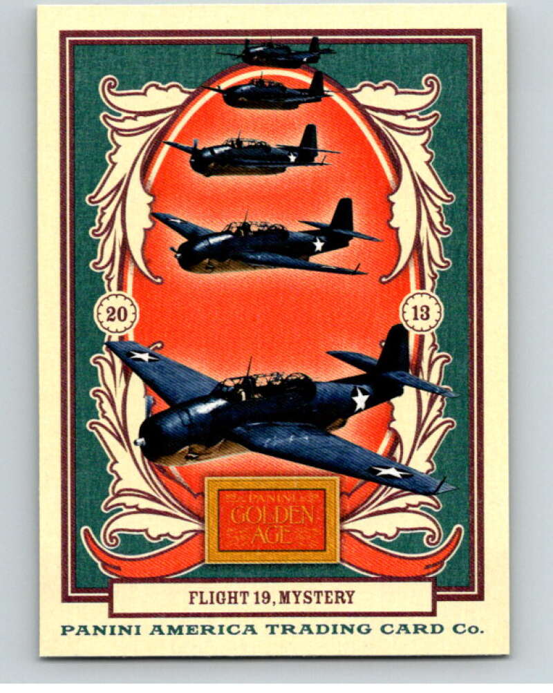 2013 Panini Golden Age #50 Flight 19 V87082 Image 1