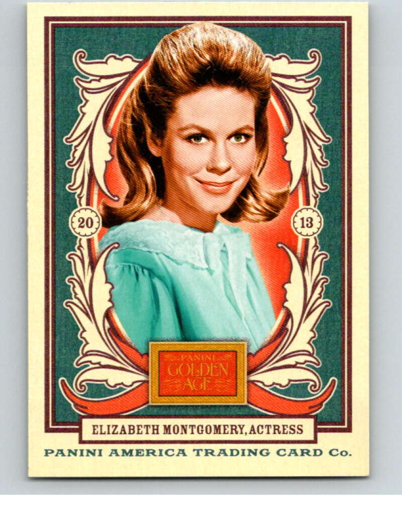 2013 Panini Golden Age #70 Elizabeth Montgomery V87100 Image 1