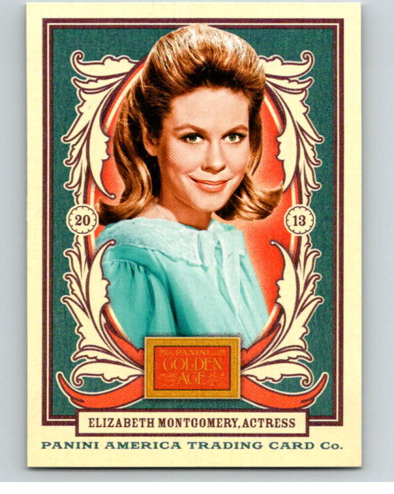 2013 Panini Golden Age #70 Elizabeth Montgomery V87102 Image 1