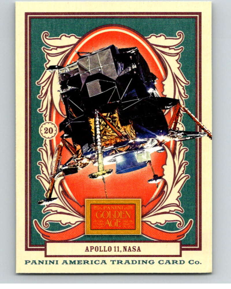 2013 Panini Golden Age #72 Apollo 11 V87104 Image 1