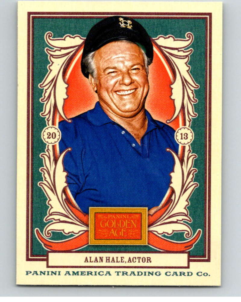 2013 Panini Golden Age #74 Alan Hale V87105 Image 1