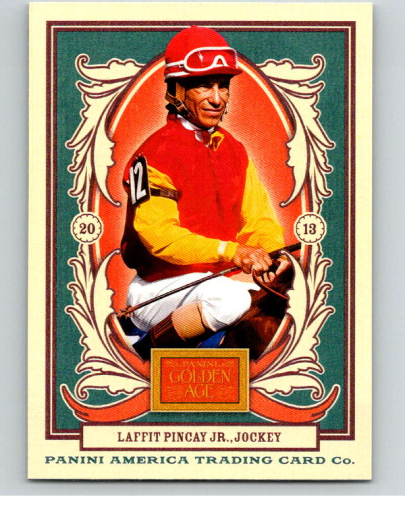 2013 Panini Golden Age #76 Laffit Pincay V87107 Image 1