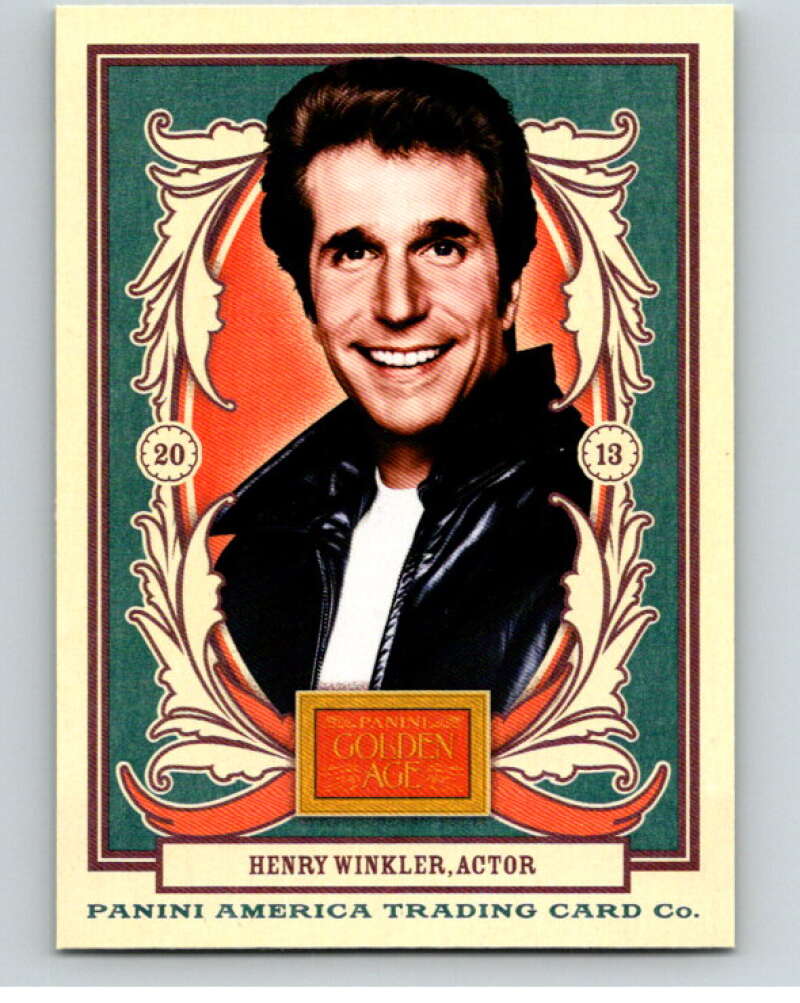 2013 Panini Golden Age #85 Henry Winkler V87114 Image 1