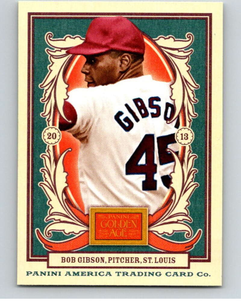 2013 Panini Golden Age #99 Bob Gibson V87122 Image 1