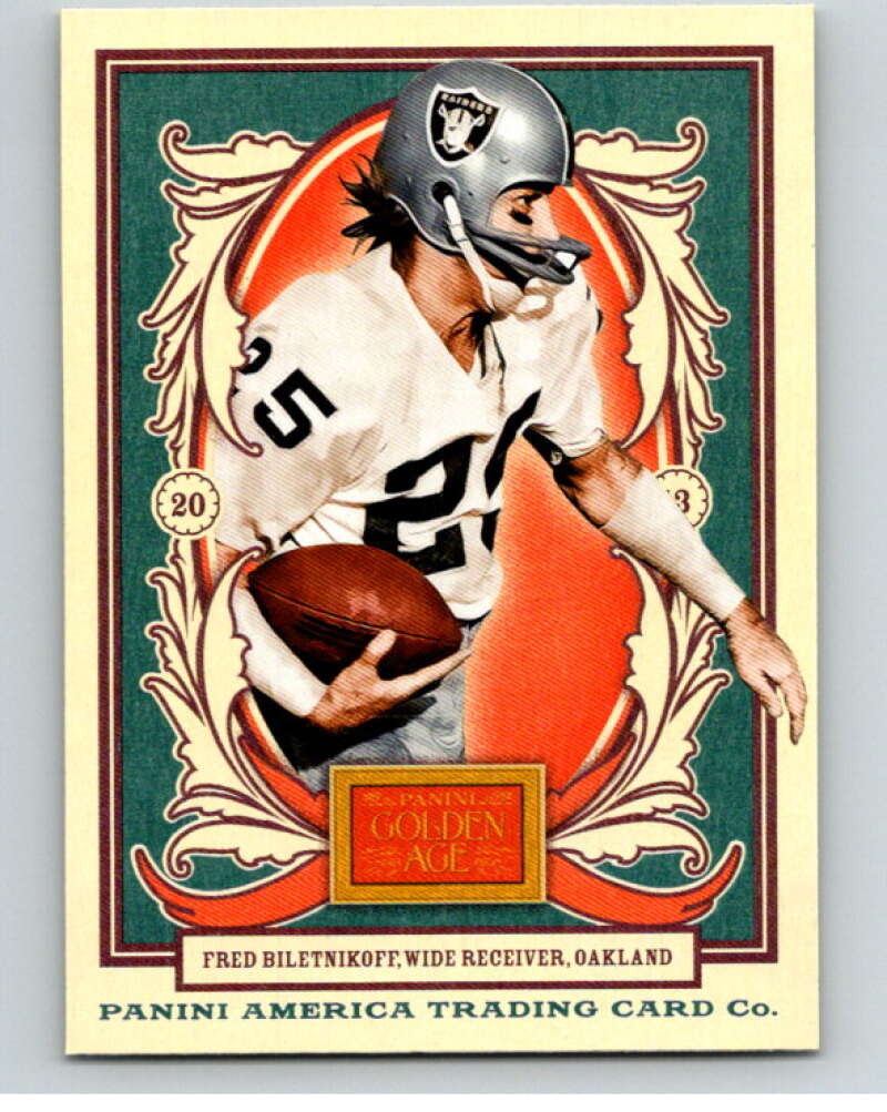 2013 Panini Golden Age #100 Fred Biletnikoff V87123 Image 1