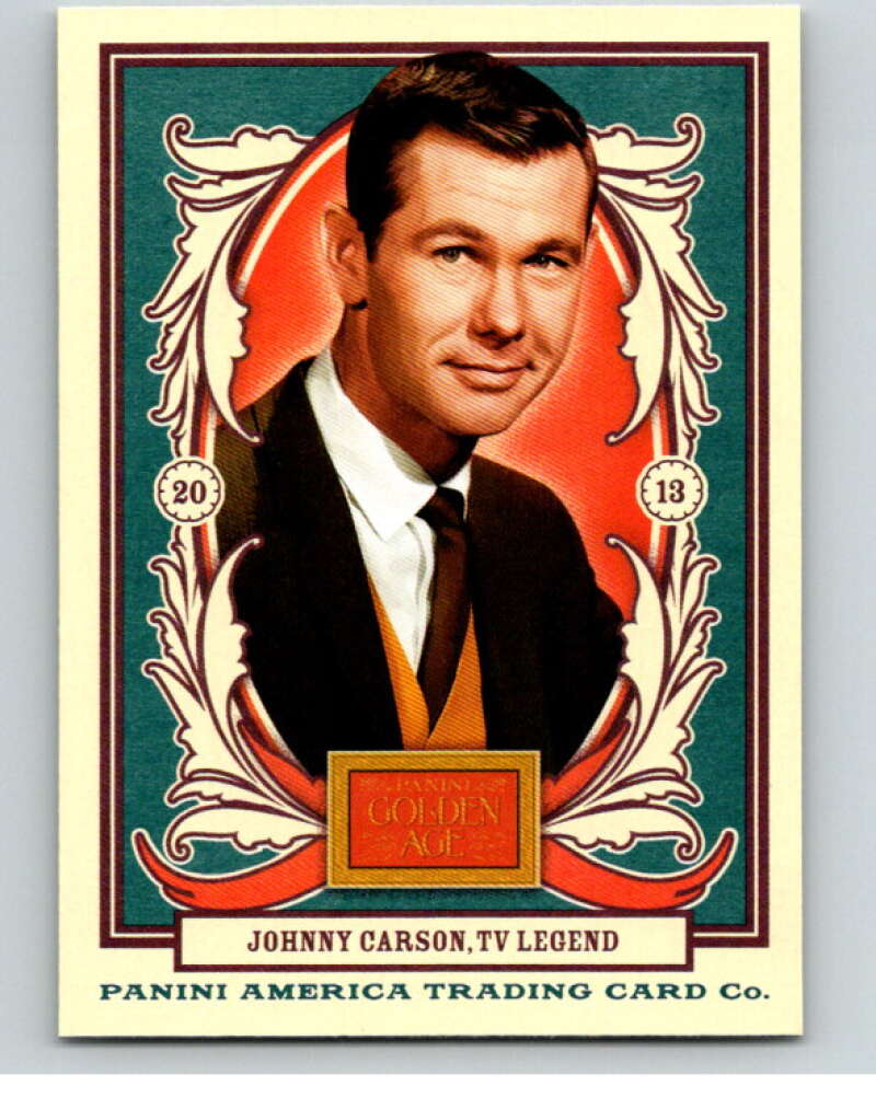 2013 Panini Golden Age #123 Johnny Carson V87146 Image 1