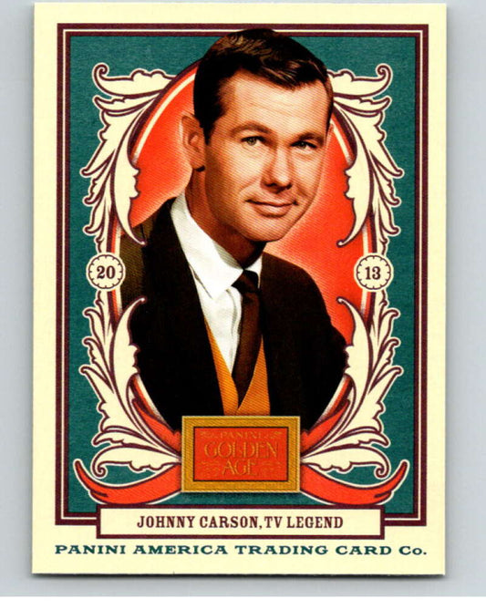2013 Panini Golden Age #123 Johnny Carson V87147 Image 1