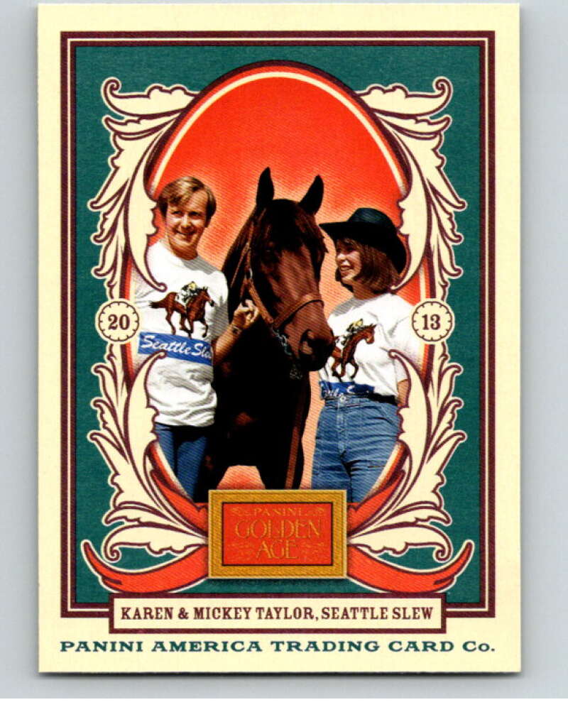 2013 Panini Golden Age #130 Karen and Mickey Taylor V87151 Image 1