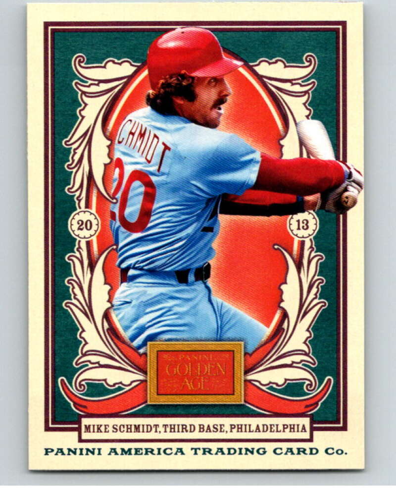 2013 Panini Golden Age #135 Mike Schmidt V87157 Image 1