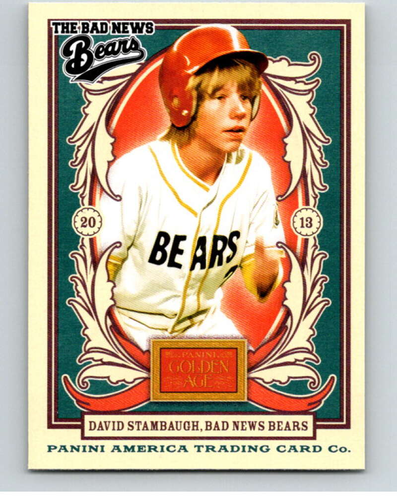 2013 Panini Golden Age #148 David Stambaugh V87166 Image 1