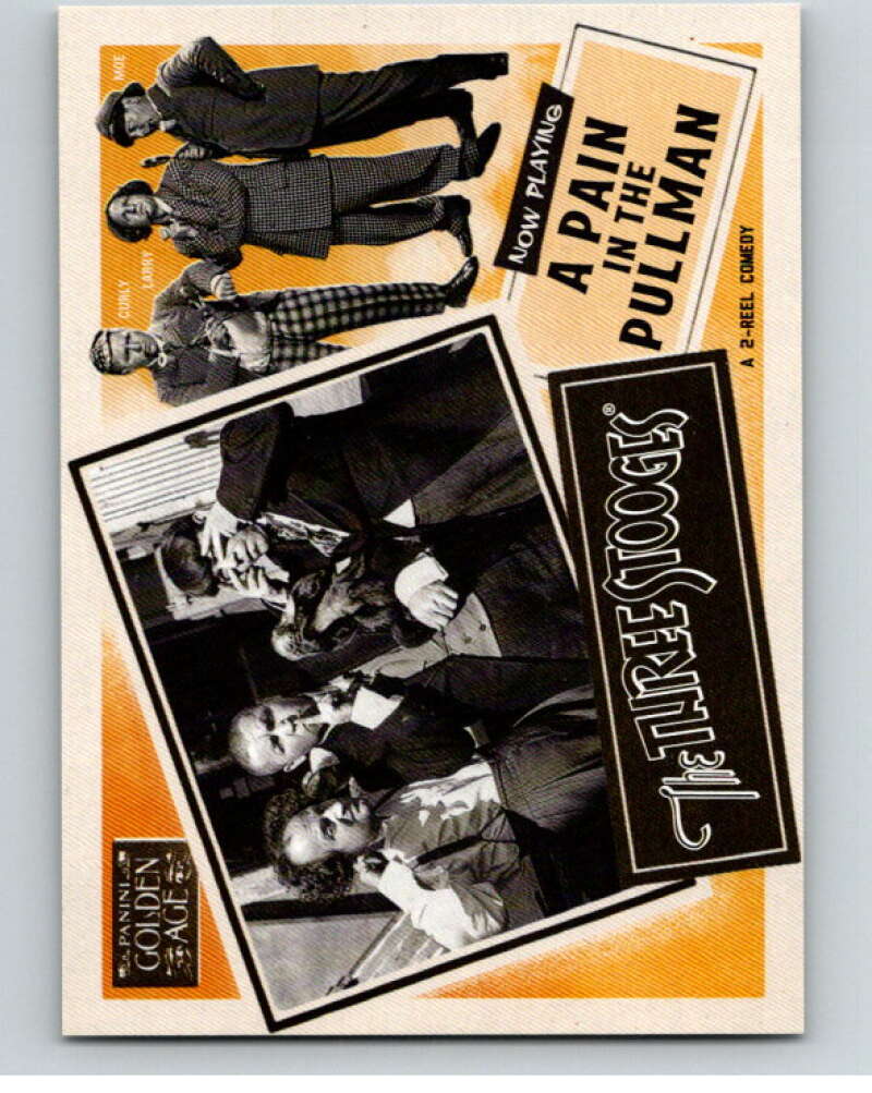 2013 Panini Golden Age Three Stooges #5 The Three Stooges V87167 Image 1