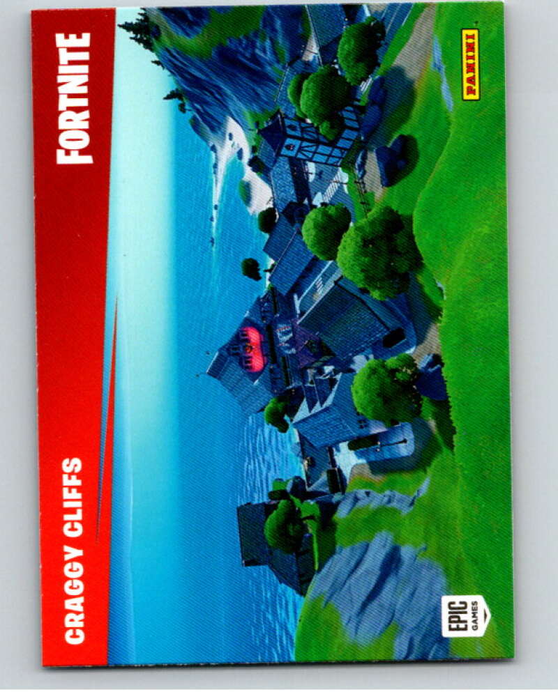 2020 Panini Fortnite Series 2 Maps #M1 Craggy Cliffs V87344 Image 1