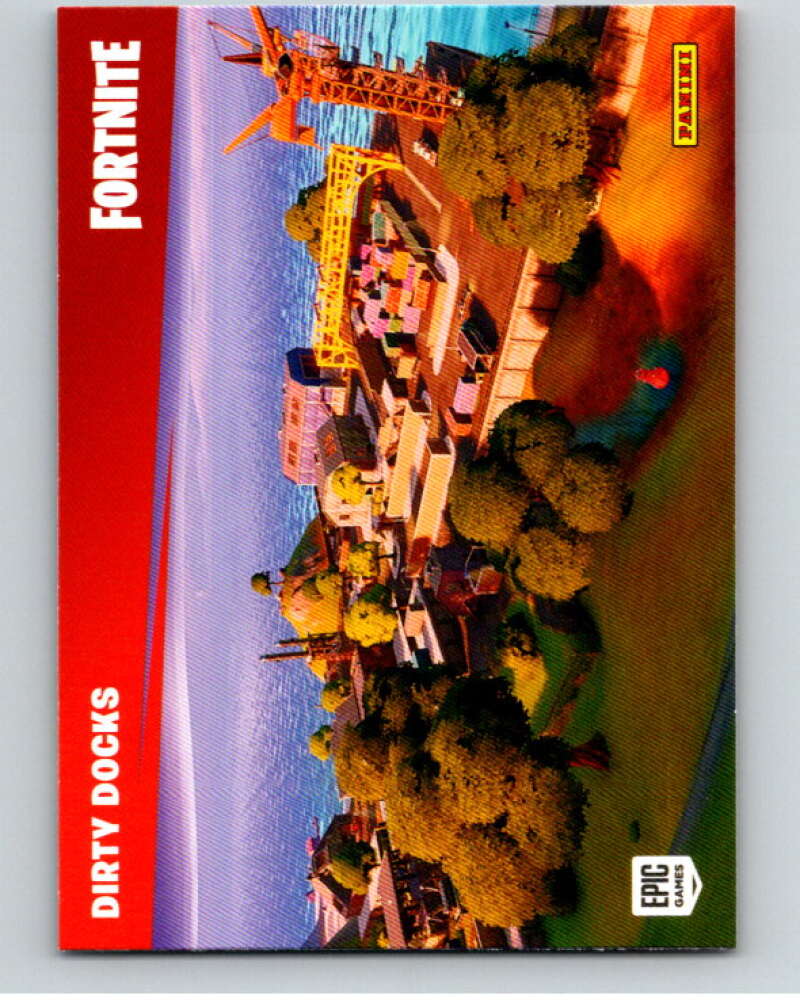 2020 Panini Fortnite Series 2 Maps #M2 Dirty Docks V87345 Image 1