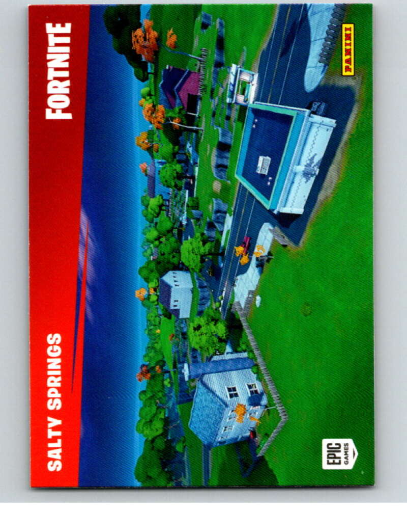 2020 Panini Fortnite Series 2 Maps #M9 Salty Springs V87352 Image 1
