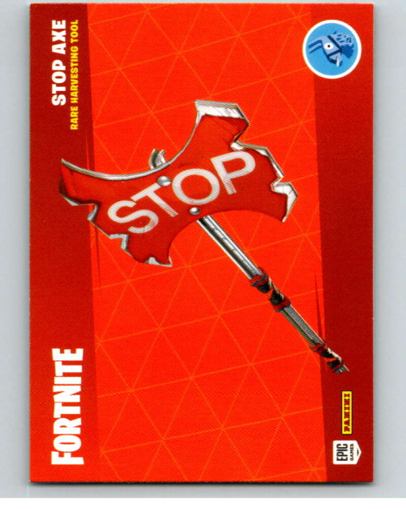 2020 Panini Fortnite Series 2 Tool #H23 Stop Axe/Stumpy V87369 Image 1