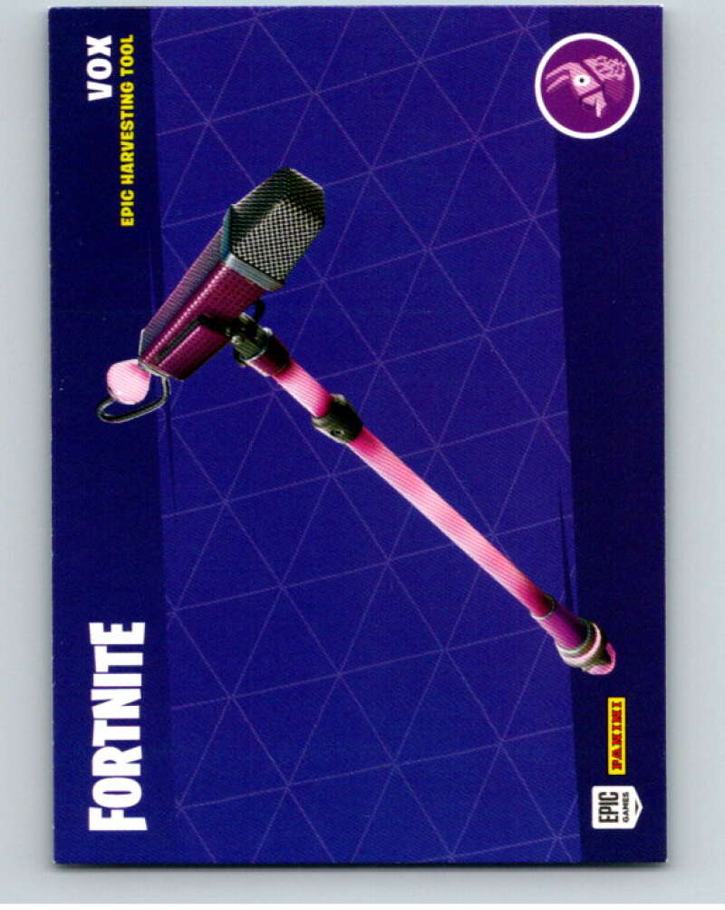 2020 Panini Fortnite Series 2 Tool #H34 Vox/Vanquisher V87377 Image 1