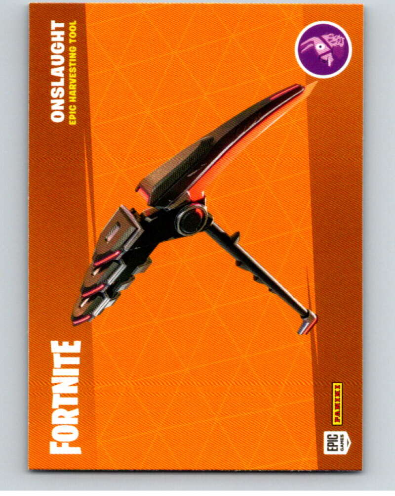 2020 Panini Fortnite Series 2 Tool #H36 Onslaught/Permafrost V87378 Image 1