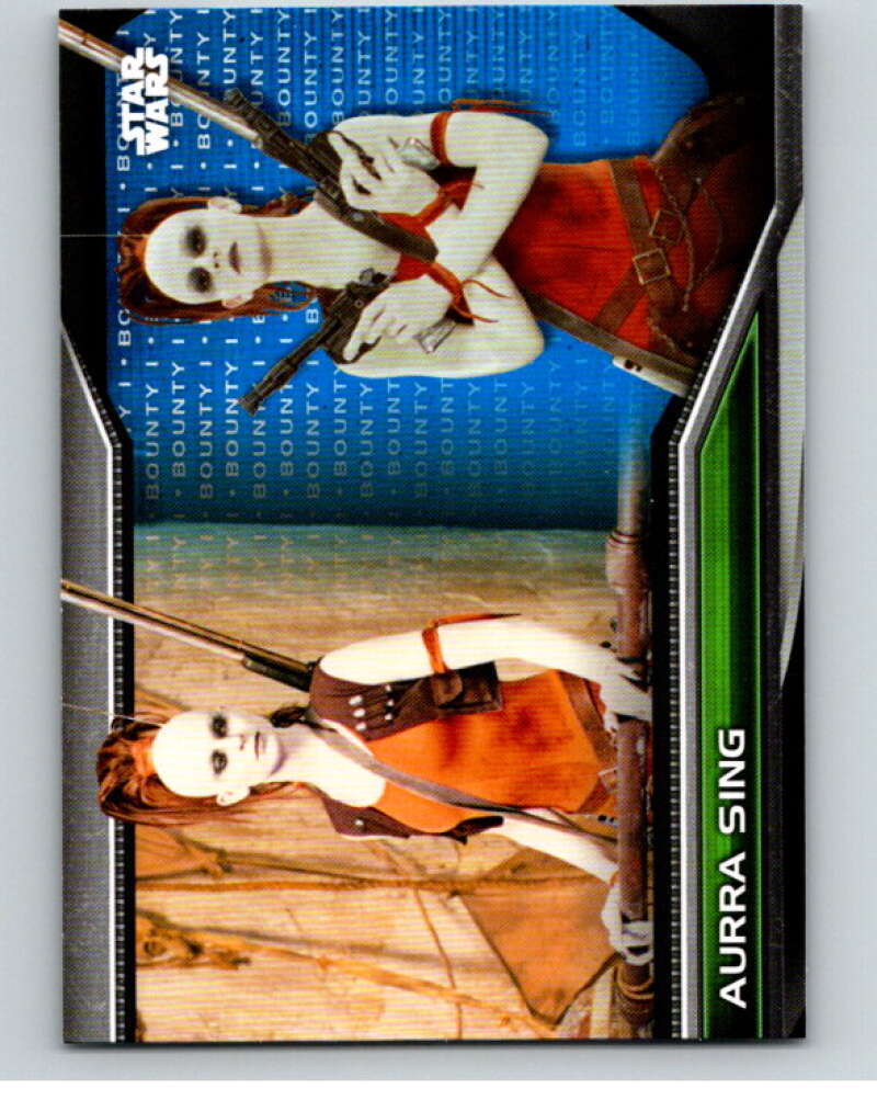 2021 Topps Star Wars Bounty Hunters #B1-6 Aurra Sing The Phantom Menace V87418 Image 1