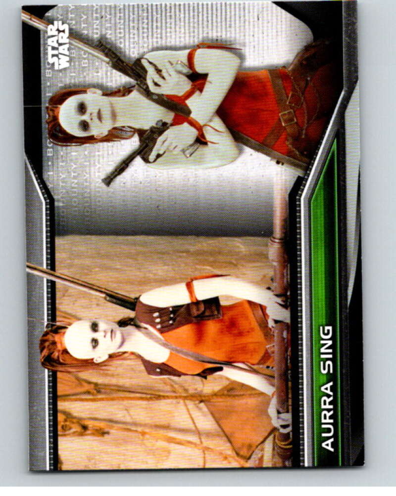 2021 Topps Star Wars Bounty Hunters #B1-6 Aurra Sing The Phantom Menace V87419 Image 1